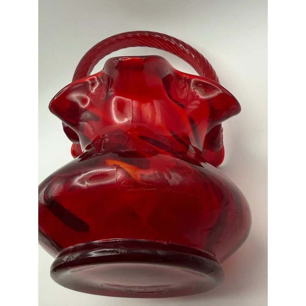 Fenton vibrant ruby